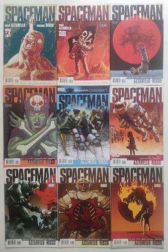 Vertigo spaceman 9 brian - dc,