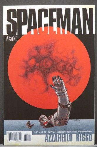 Spaceman fumetto grezzo - fumetto,