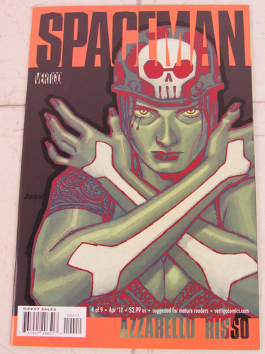 Spaceman aprile vertigo dc - spaceman,