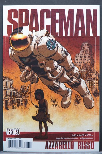 Spaceman fumetto grezzo in - spaceman,